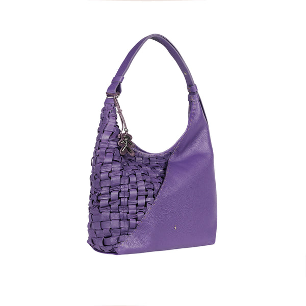 Henry Beguelin Bea Pocket M Intreccio Cesta Purple