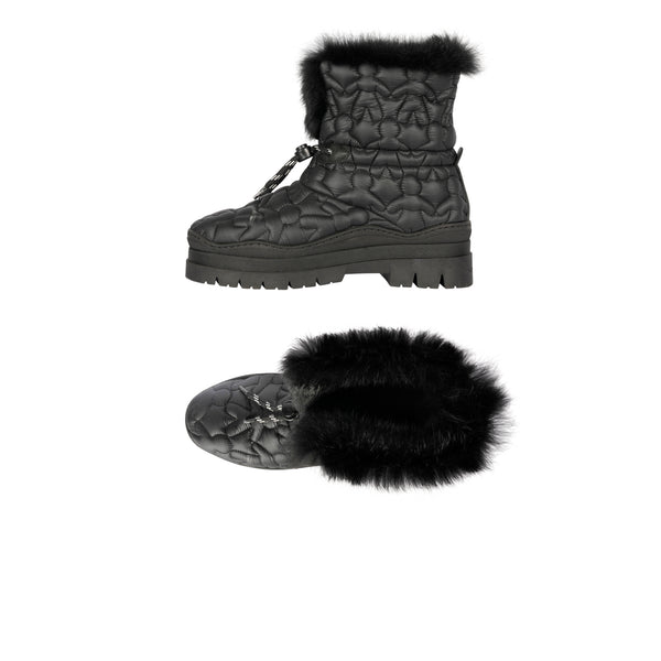 Henry Beguelin Boot Omino Trapunta Nylon Black