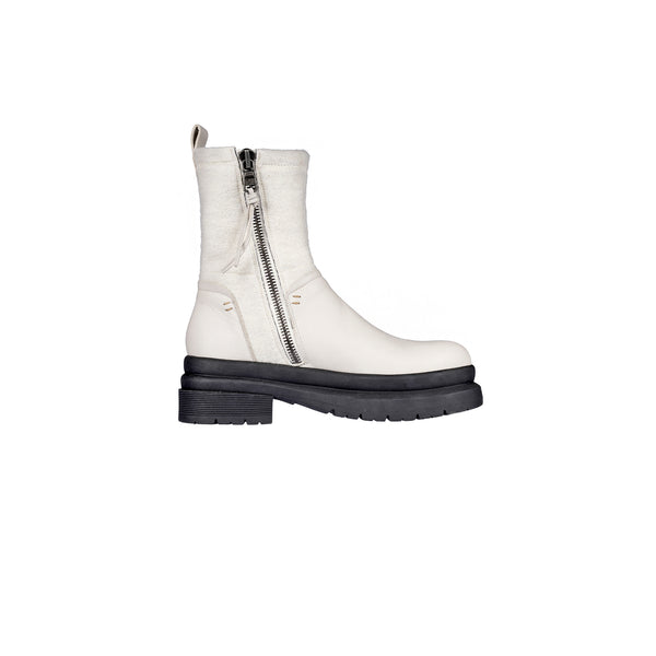 Henry Beguelin Bootie Mousse Chalk White