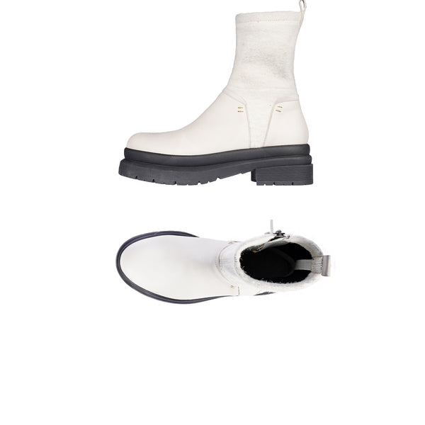 henry beguelin Bootie Mousse Chalk White