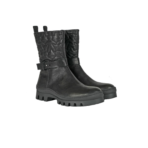 henry beguelin Bootie Omino Trapuntato Black
