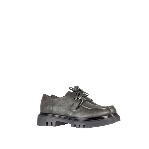 Henry Beguelin Buckle Shoes Ombreggiato Anthracite