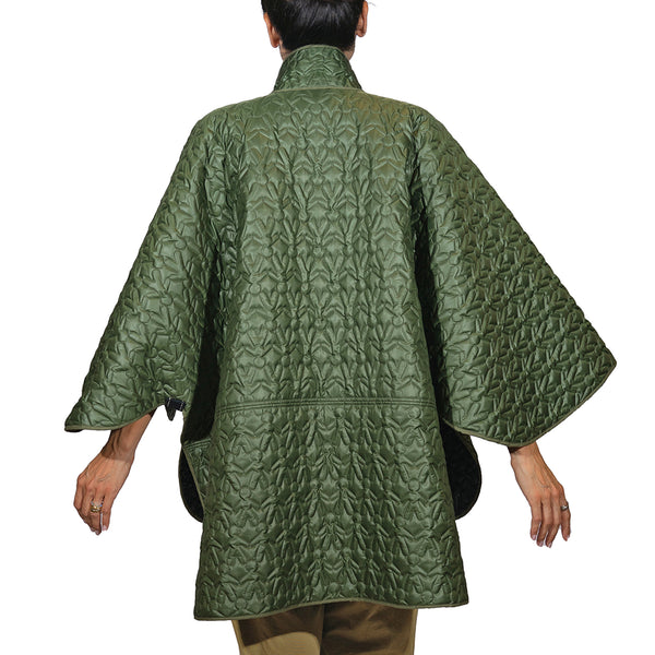 Henry Beguelin Cape Omino Nylon Forest Green