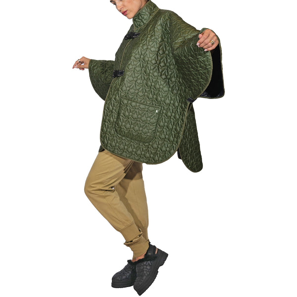 Henry Beguelin Cape Omino Nylon Forest Green