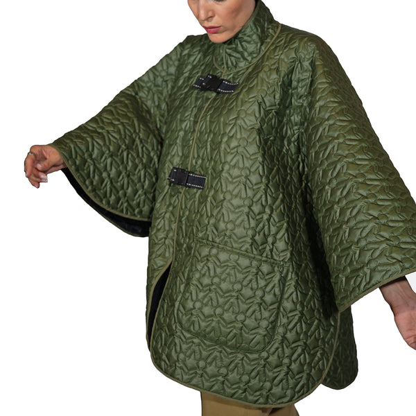 henry beguelin Cape Omino Nylon Forest Green