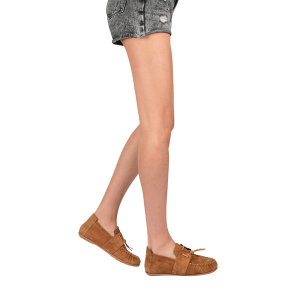 Henry Beguelin Car Shoe Camoscio Cognac