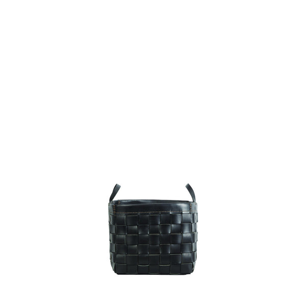 Henry Beguelin Cesta Quadrata Square Basket Black