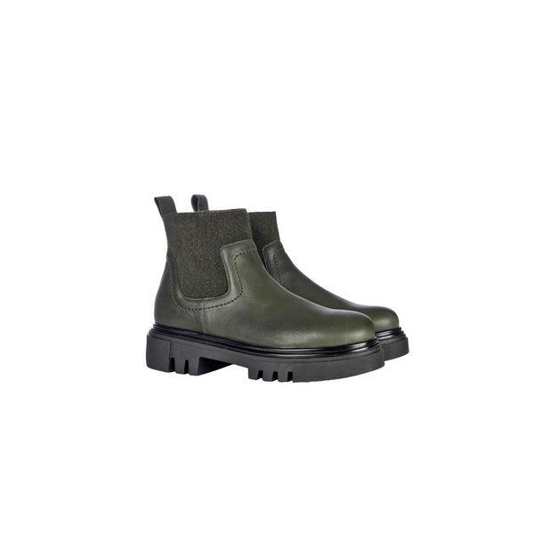 Henry Beguelin Chelsea Boot Messico Dark Green