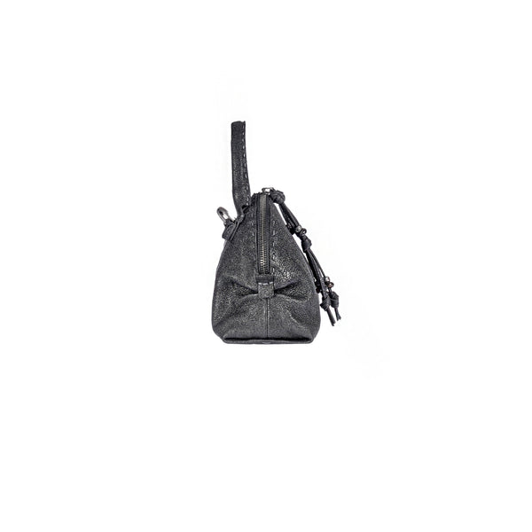 Henry Beguelin Clara Micro Vegetal Lamè Black