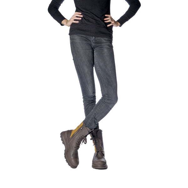 Henry Beguelin Combat Boot Nylon Curry