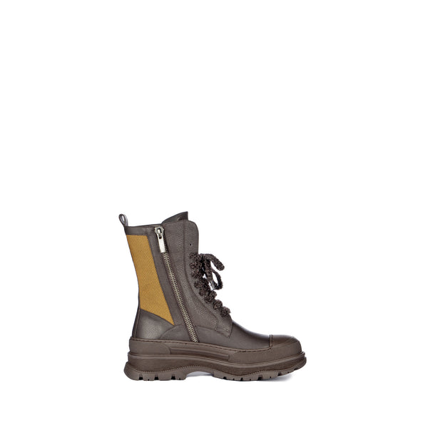 Henry Beguelin Combat Boot Nylon Curry
