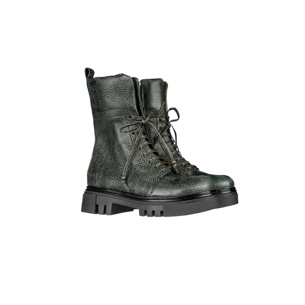 henry beguelin Combat Boot Patch Lux Forest
