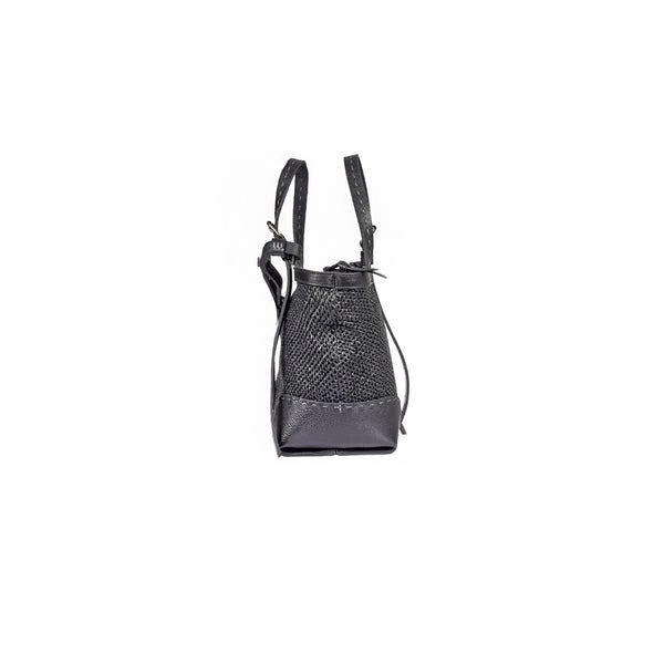 Henry Beguelin Daria S Zip Rete Lamè Black