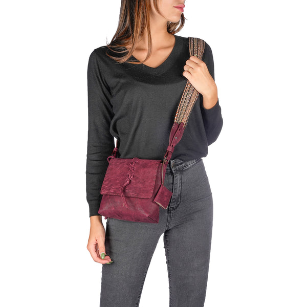 Henry Beguelin Diva Ricamo S Grattato Burgundy