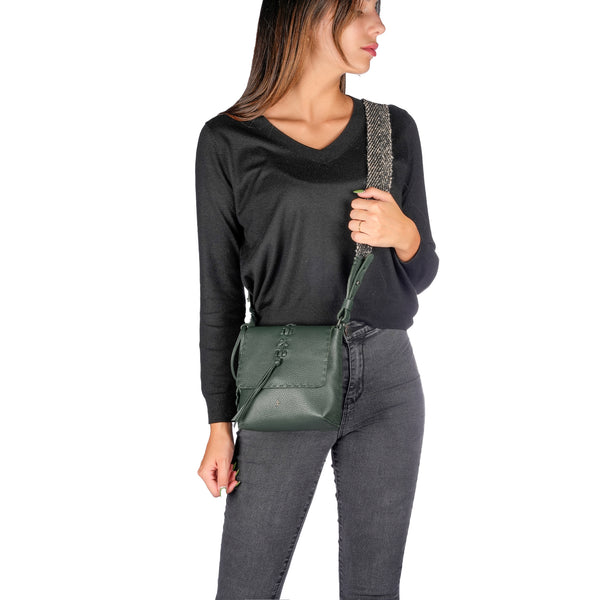 Henry Beguelin Diva Ricamo S Muflone Forest Green