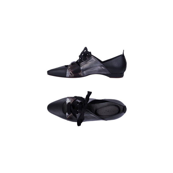 henry beguelin Flat Shoes Metal Sport Black