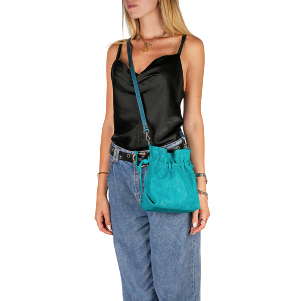 Henry Beguelin Floriana XS Old Iron Turquoise