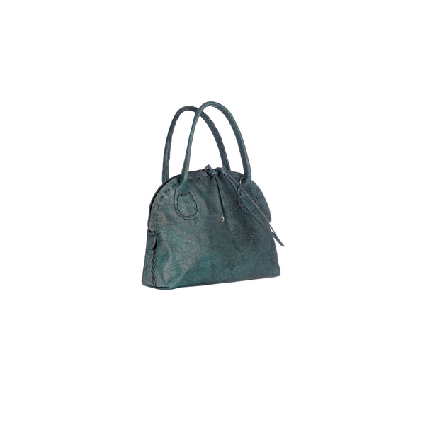 Henry Beguelin Fungo Bag Micro Ombreggiato Teal