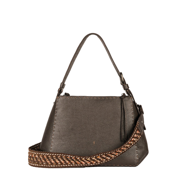 henry beguelin Gemella Fibbia M Muflone Dark Brown