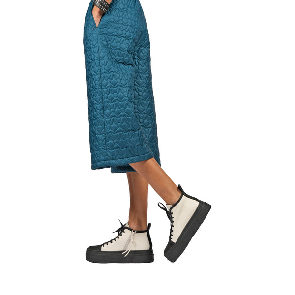 Henry Beguelin High Sneaker Grattato Chalk White