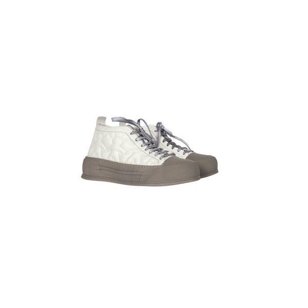 Henry Beguelin High Sneaker Omino Trapuntato White