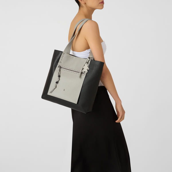 Henry Beguelin Isa Pocket M Muflone Chalk White