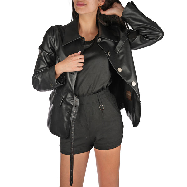 Henry Beguelin Jacket Nappa Black