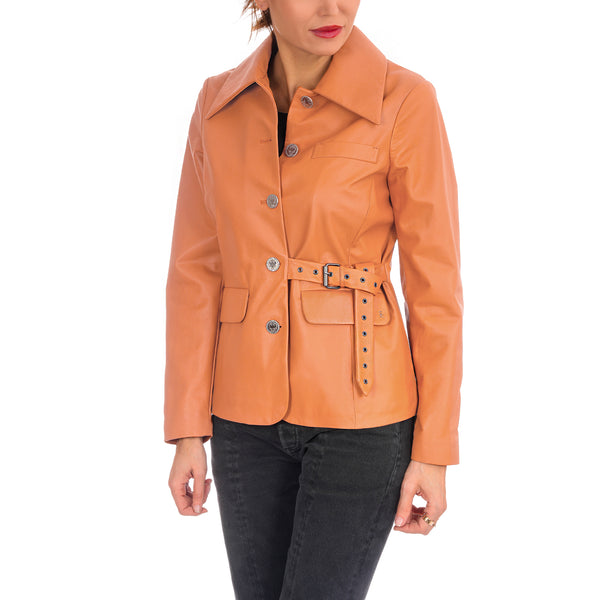 Henry Beguelin Jacket Nappa Caramel