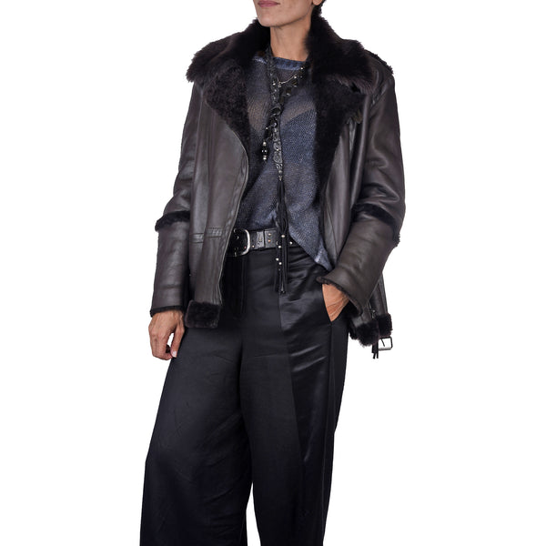 henry beguelin Jacket Pacaja Habana Dark Brown