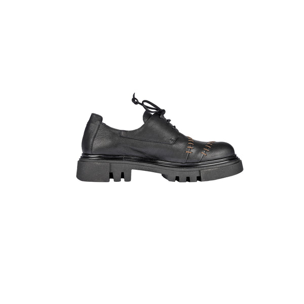 Henry Beguelin Lace-up Shoe Messico Black