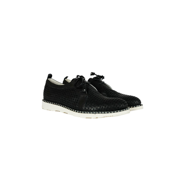 henry beguelin Lace-Up Shoes Star Washed Black