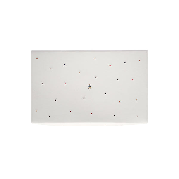 Henry Beguelin Leather Box Perline L White