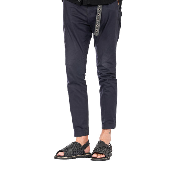 Henry Beguelin Man Sandal Intreccio 3D Black