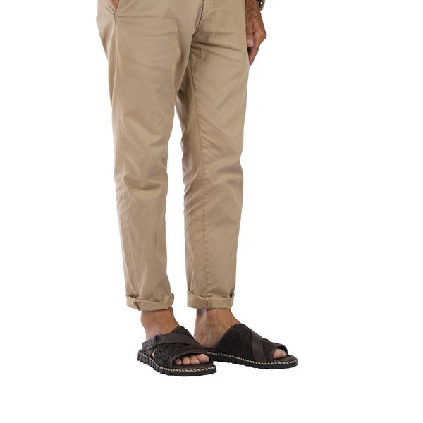 Henry Beguelin Man Slipper Scaglia Brown