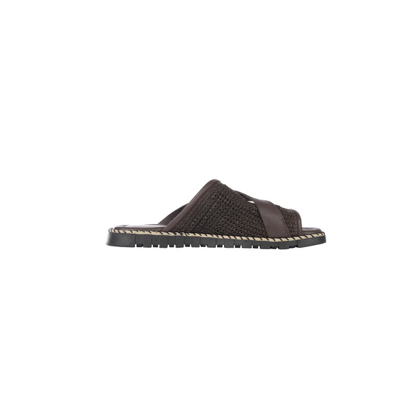 Henry Beguelin Man Slipper Scaglia Brown