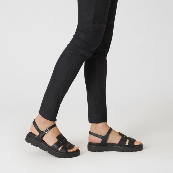 Henry Beguelin Martellato Sandal Black
