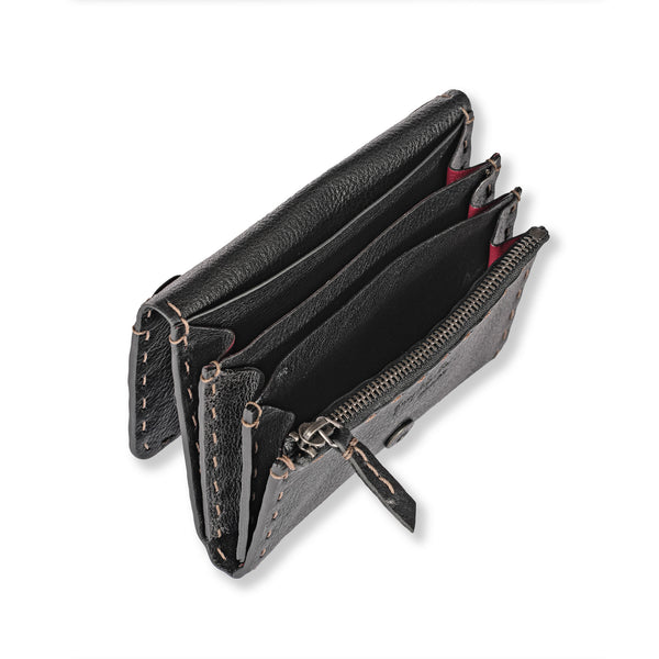 Henry Beguelin Maya JP Wallet Messico Black