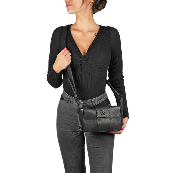 Henry Beguelin Melania Mosaico S Old Iron Black