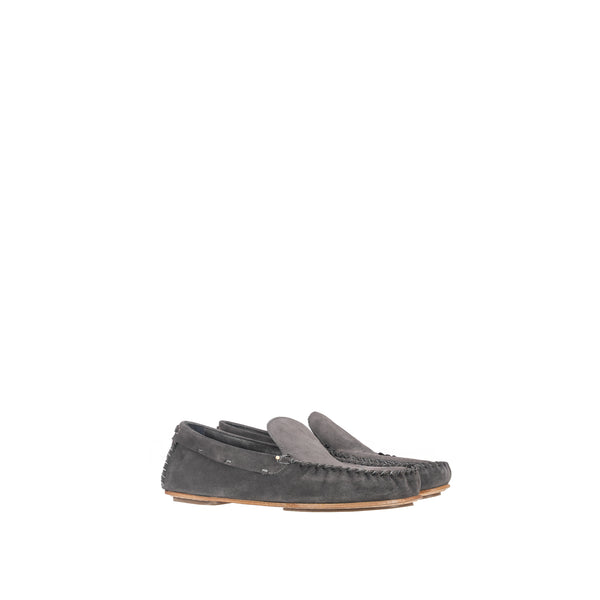 Henry Beguelin Moccasins Chamois Anthracite Grey