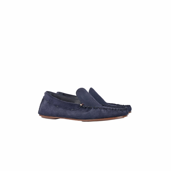 Henry Beguelin Moccasins Chamois Deep Blue