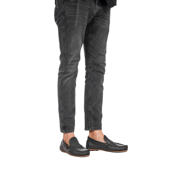 Henry Beguelin Moccasins Muflone Black