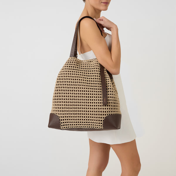 Henry Beguelin New Daria XL Uncinetto Beige