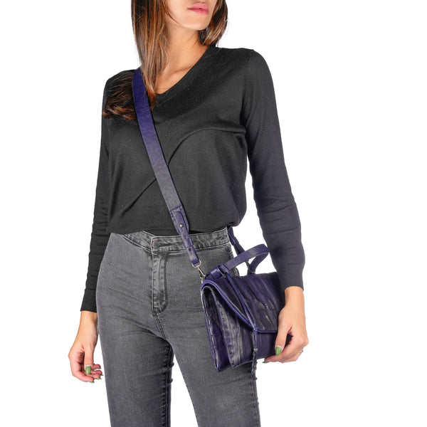 Henry Beguelin New Saretta S Plissettato Purple