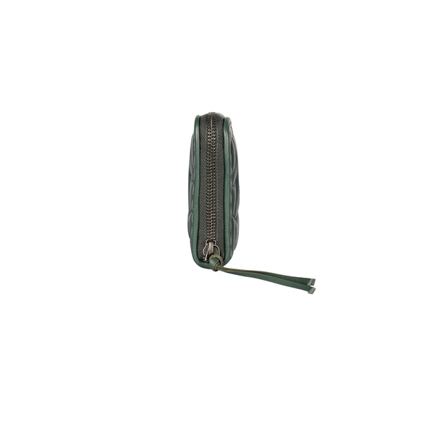 Henry Beguelin Ocean Quilted Omino Forest Green