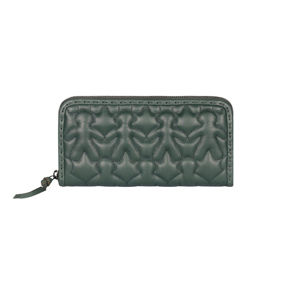 henry beguelin Ocean Quilted Omino Forest Green