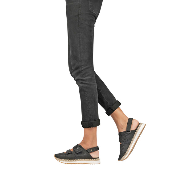 Henry Beguelin Open Back Sneaker Burano Black