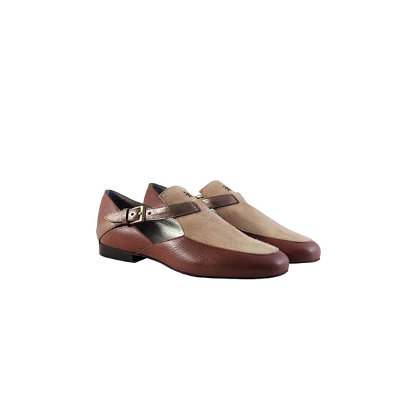 henry beguelin Pantofola Cuoietto Lux Suede Brown