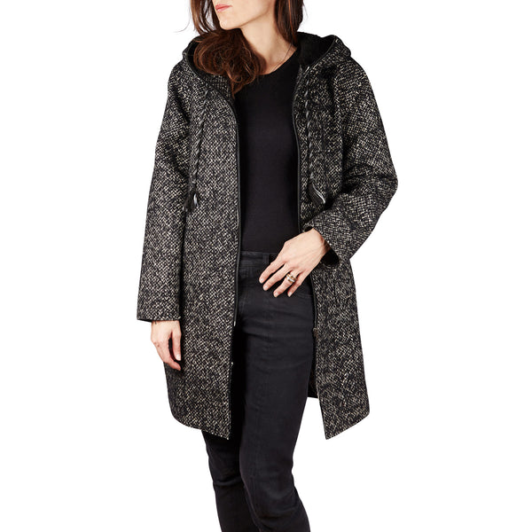 henry beguelin Parka Tweed Black