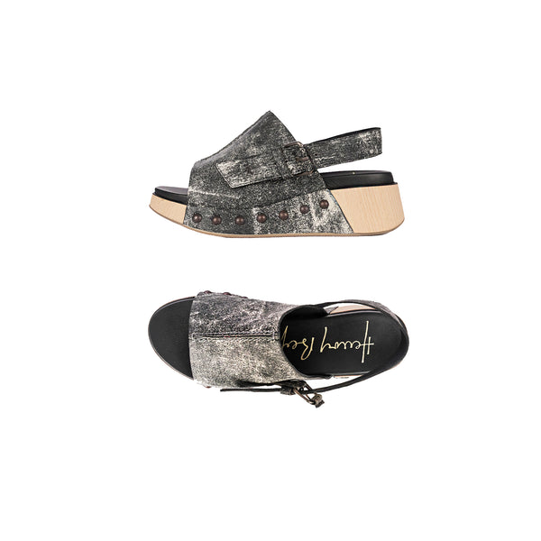 henry beguelin Platform Sandal Vintage Black