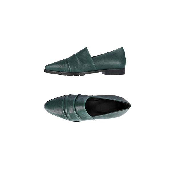 henry beguelin Pointed Loafer Old Iron Teal